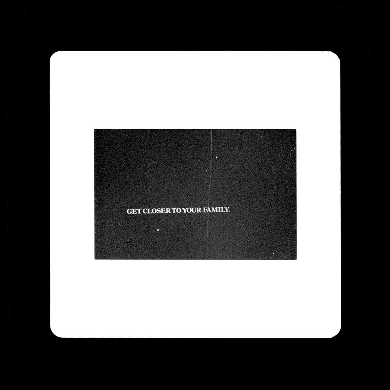 © Nina White - Inverted detail view of slide #4 from "[are you] Projecting".