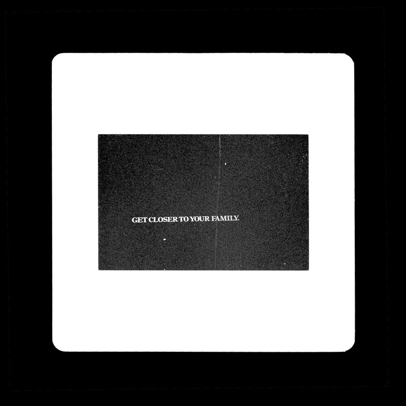 © Nina White - Inverted detail view of slide #4 from "[are you] Projecting".