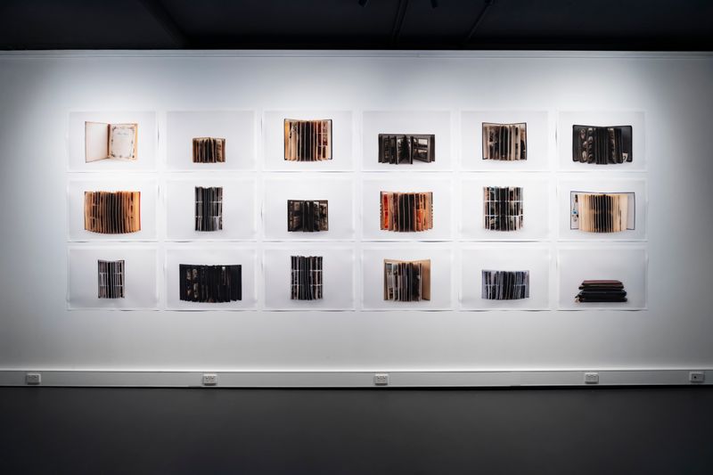 © Nina White - Installation view of Family Album