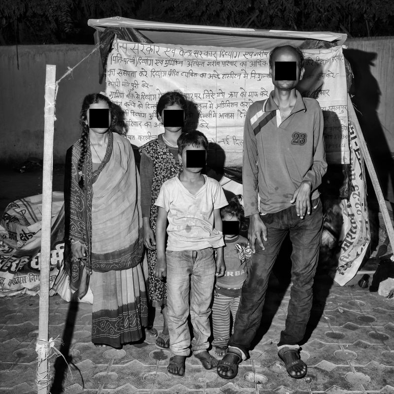 © Vaibhav Bhardwaj - Image from the The Protest Will Be Redacted (I Stand Before You) photography project