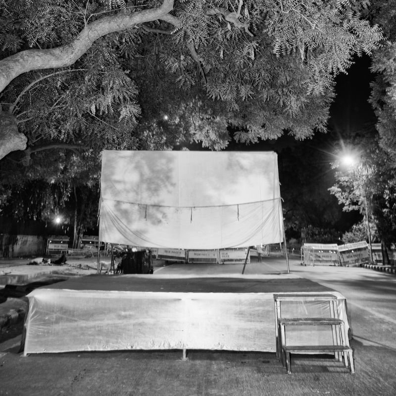 © Vaibhav Bhardwaj - Image from the The Protest Will Be Redacted (I Stand Before You) photography project