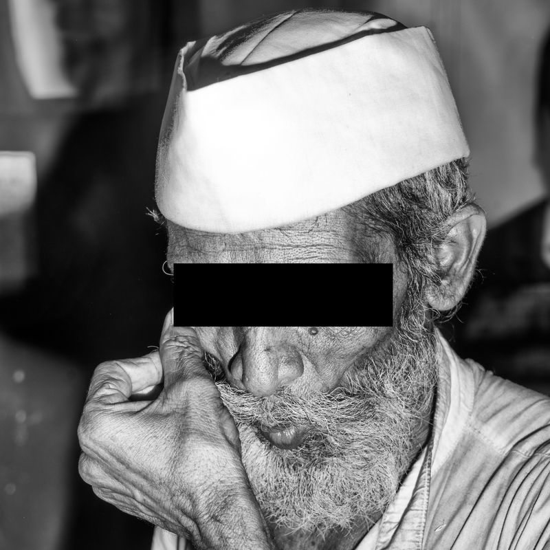 © Vaibhav Bhardwaj - Image from the The Protest Will Be Redacted (I Stand Before You) photography project