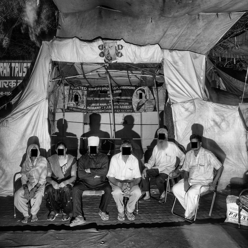 © Vaibhav Bhardwaj - Image from the The Protest Will Be Redacted (I Stand Before You) photography project