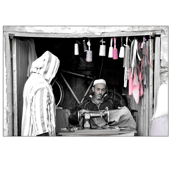 © Ledoux Maryse - Tailleur de souk Maroc