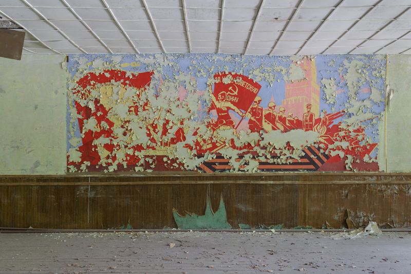 © Johann Karl - Mural in the repair facility, 2019