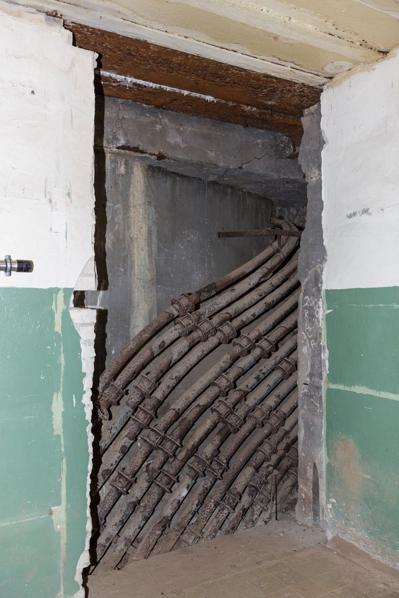 © Johann Karl - Transmission tubes in the Zeppelin bunker, 2019