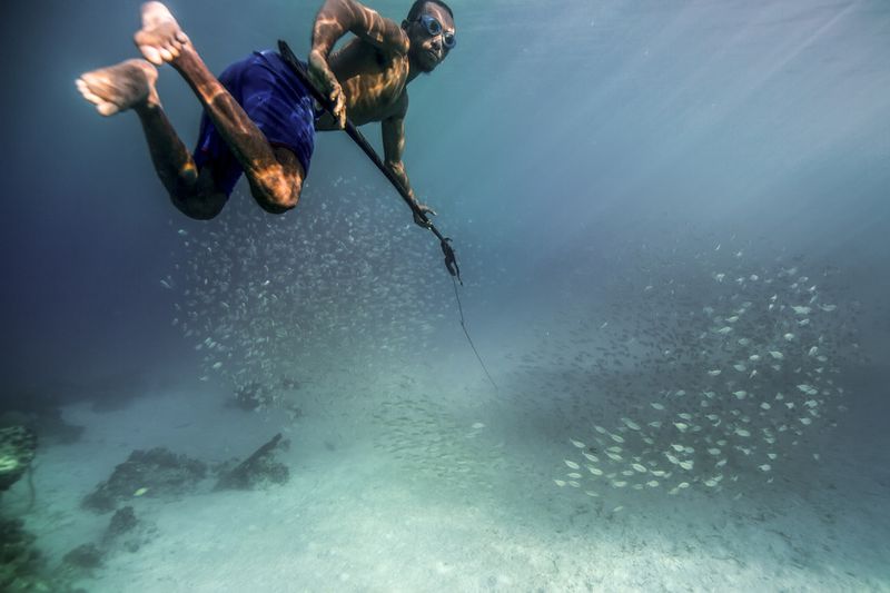 © James Morgan - Image from the Last of the Sea Nomads photography project