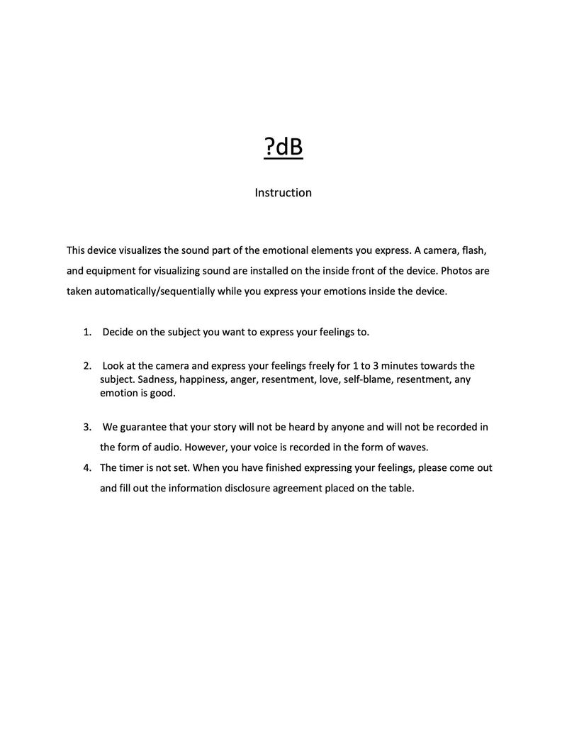 © Baek Seung Joon - Instruction