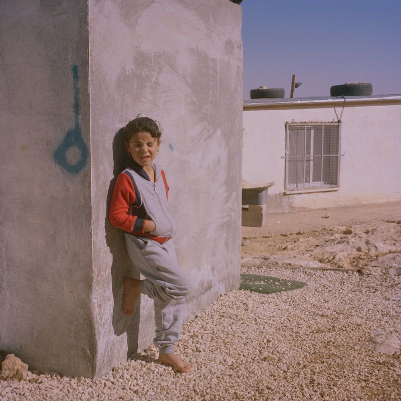 © Fabrizio Bilello - A kid poses for a portrait.Tuba, Masafer Yatta