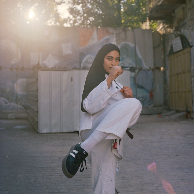 © Fabrizio Bilello - S. trains in the shadow of wall.Al-Khalil