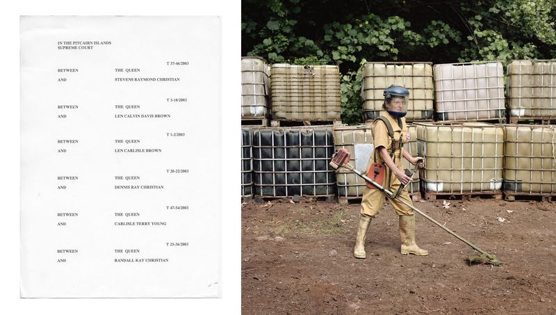 © Rhiannon Adam - Image from the Big Fence / Pitcairn Island photography project