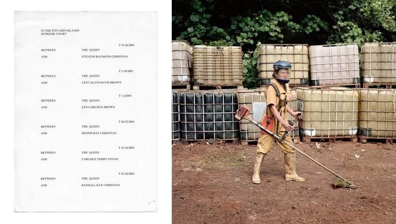 © Rhiannon Adam - Image from the Big Fence / Pitcairn Island photography project