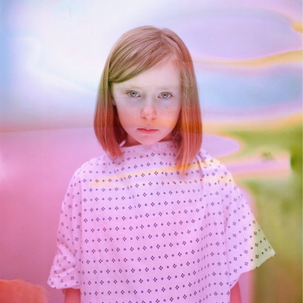 © Rhiannon Adam - Rachel's daughter, Isobel, April 2018. Kodak Portra 400 film soaked in urine. Left two weeks in the sample before washing.