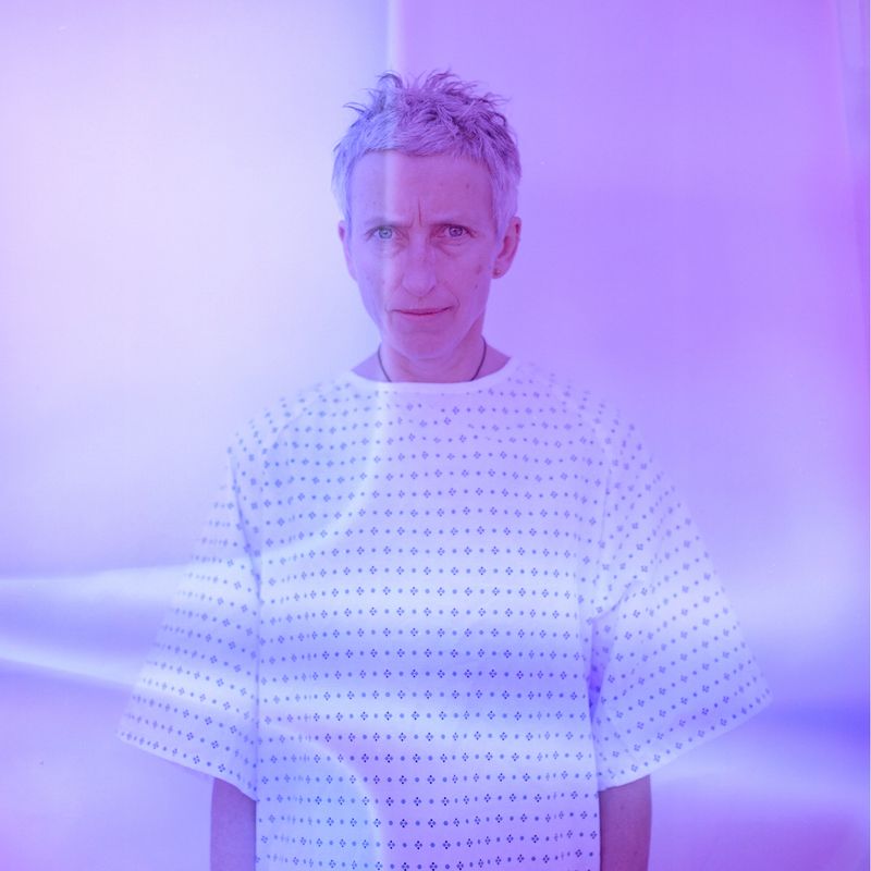 © Rhiannon Adam - Ruth (India's mother), April 2018. Kodak Portra 400 film and urine sample. Left 7 days in the sample before washing.