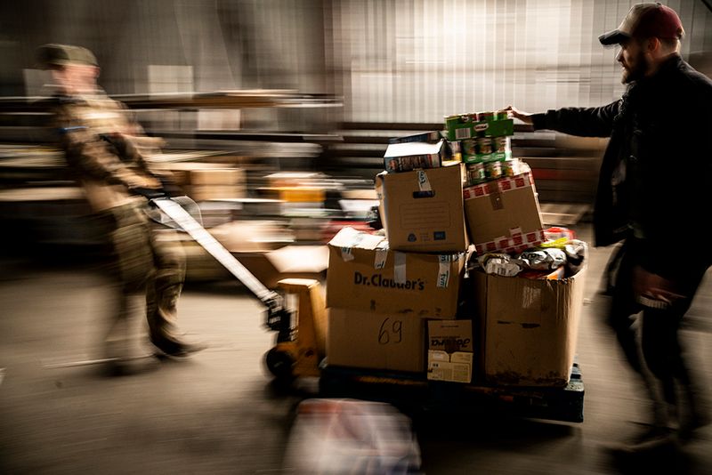 © Javier Fergo - Image from the Ukrainian refugee animals photography project