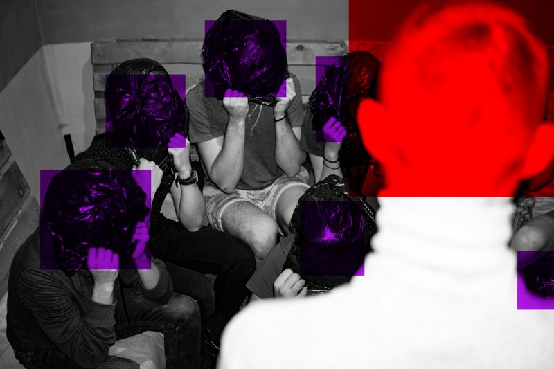 © Ihor Dudnyk - 14 image Pseudo-documentary project, mockumentary. All the people in the photo depict their characters, play a role.