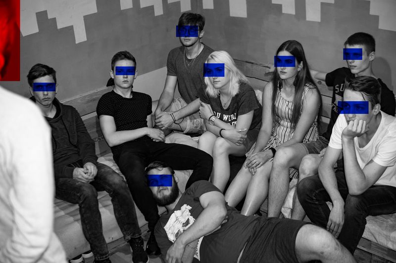 © Ihor Dudnyk - 1 image Pseudo-documentary project, mockumentary. All the people in the photo depict their characters, play a role.