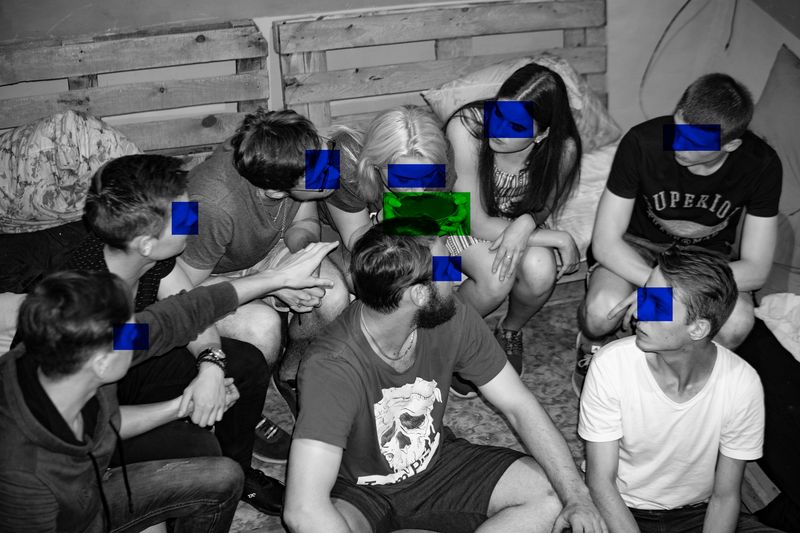 © Ihor Dudnyk - 10 image Pseudo-documentary project, mockumentary. All the people in the photo depict their characters, play a role.