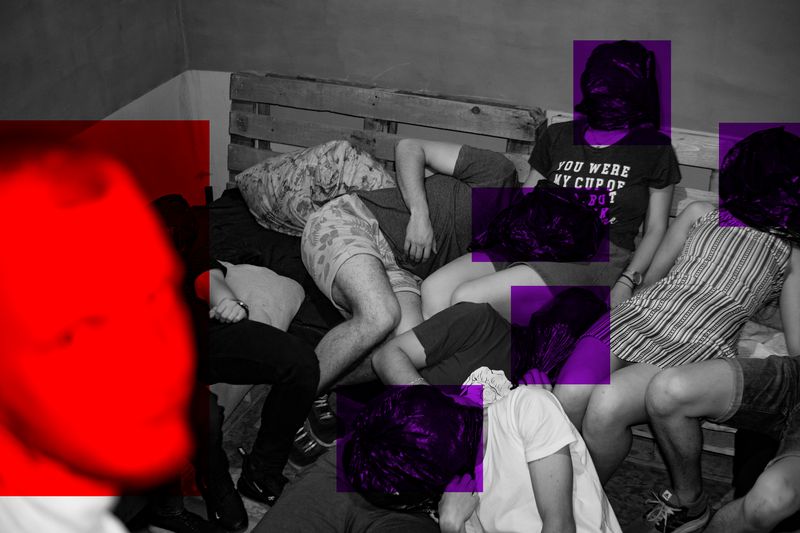 © Ihor Dudnyk - 20 image Pseudo-documentary project, mockumentary. All the people in the photo depict their characters, play a role.