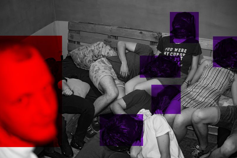 © Ihor Dudnyk - 20 image Pseudo-documentary project, mockumentary. All the people in the photo depict their characters, play a role.