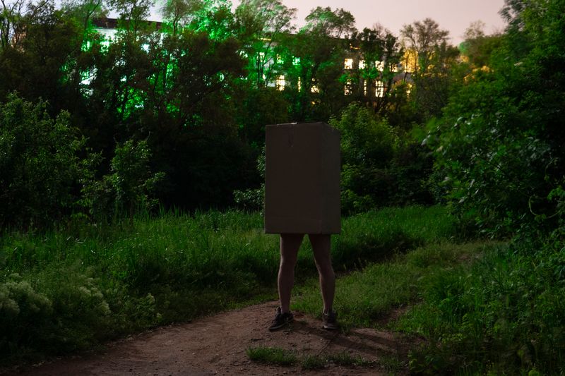 © Ihor Dudnyk - Box Man #1