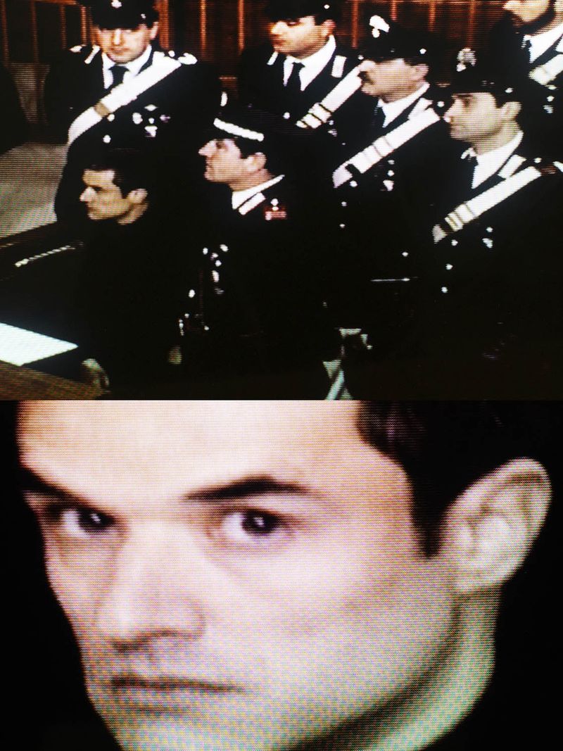 © Valeria  Cherchi - Matteo Boe, during the trial for Farouk’s kidnapping (1994)