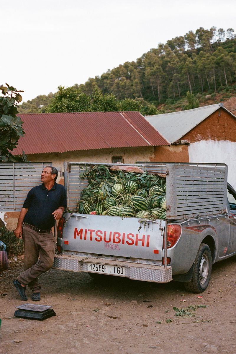 © Annissa Durar - The local watermelon truck delivering to my homestay in the Rif Mountains