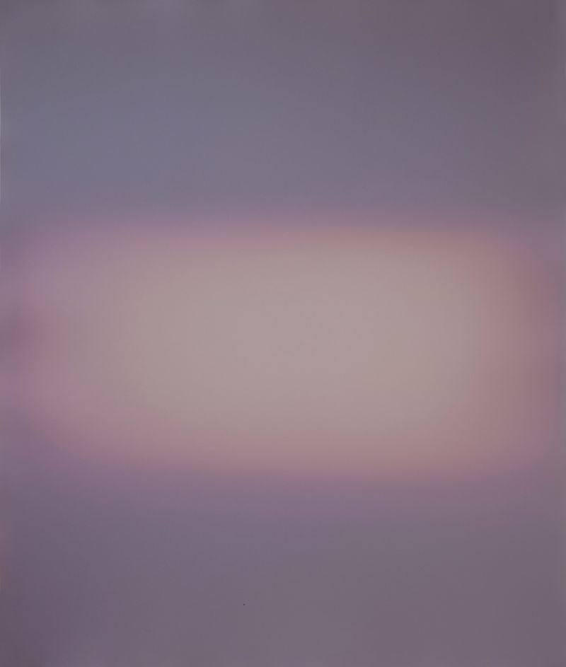 © Rachelle Bussières - Light Field (60 seconds), 2025, Luminogram on black-and-white gelatin silver paper20 × 24 in