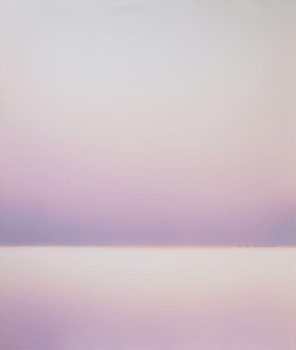 © Rachelle Bussières - Sea and Sky III, 2025, Luminogram on black-and-white gelatin silver paper20 × 24 in