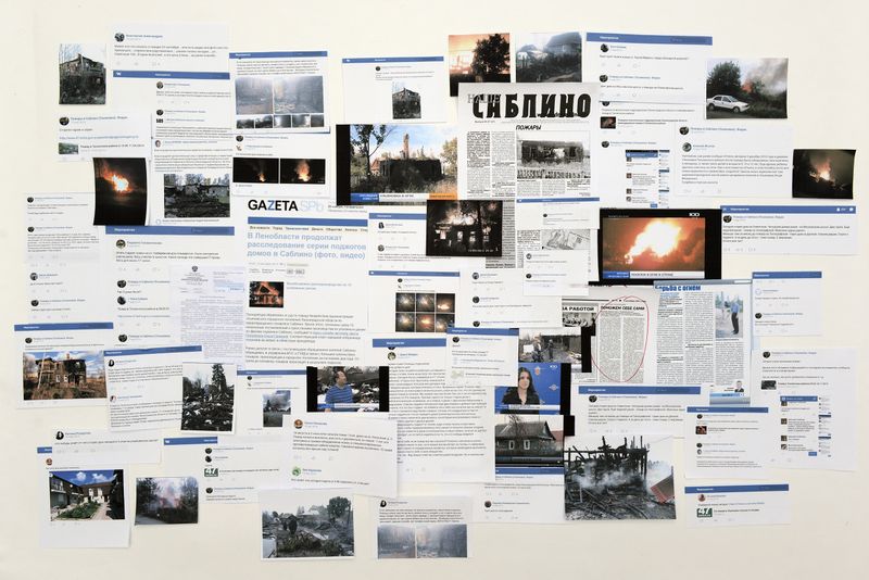 © Mariia Kokunova - Publications about fires in Ulyanovka in 2013-2016 in media and social networks