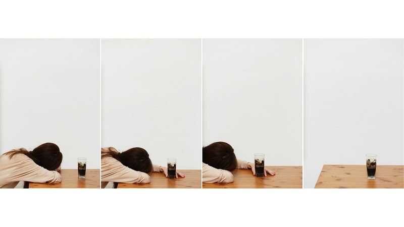 © Mariia Kokunova - Image from the ERROR (collaboration with artist and programmer Yuri Pavlov, web-desiner Sergey Sergienko and model Liliya Charras) photography project