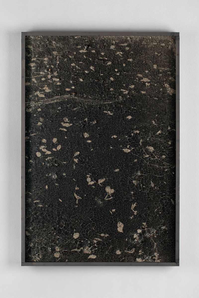 © Lucas Leffler - Mudprint #12 - Silver-gelatine print made with a mixture of mud.