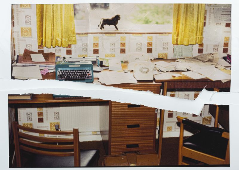 © Debbie Castro - Debbie Castro, 'Irk', 202360 x 75cm, Giclée print on Hahnemühle paper, torn