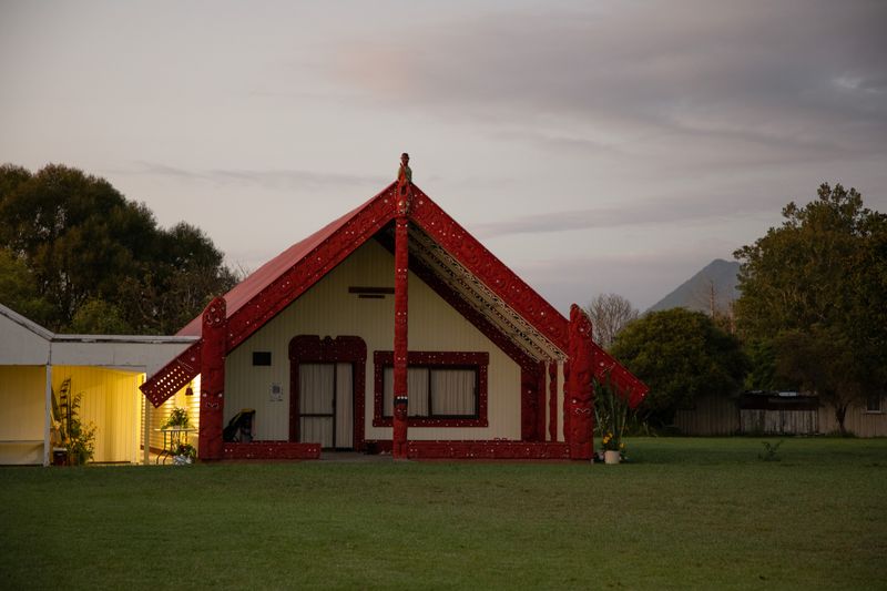 © Sara Orme - Ruahoinia Marae, the meeting place for my hapu (tribe)