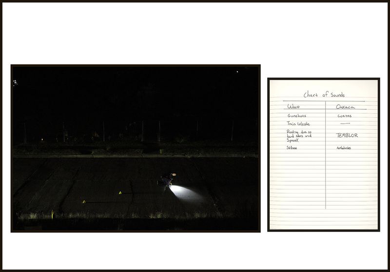 © Paloma Lounice - Notes On Sound, Digital Print/Ditych, 2021