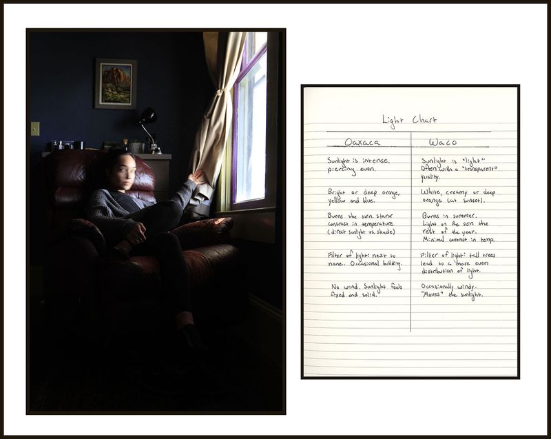 © Paloma Lounice - Notes On Light, Digital Print/Diptych, 2021