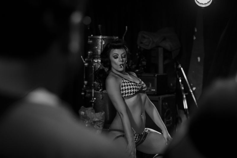 © Ljilja Vukoman - Image from the Naughty Noir – Underground Burlesque NYC photography project