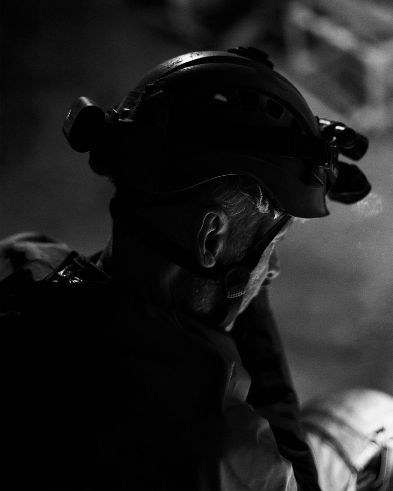 © Joshua Mokry - Caver, Archival inkjet print, 24x30", 2025