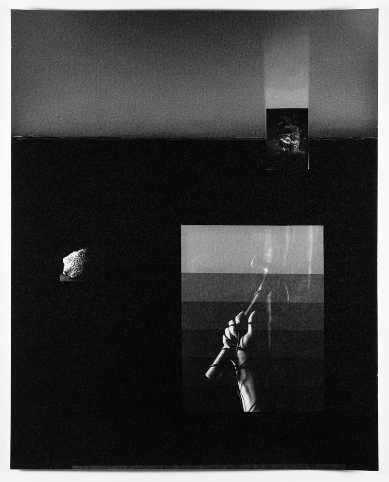 © Joshua Mokry - Erupt, Gelatin silver print, 11x14", 2025