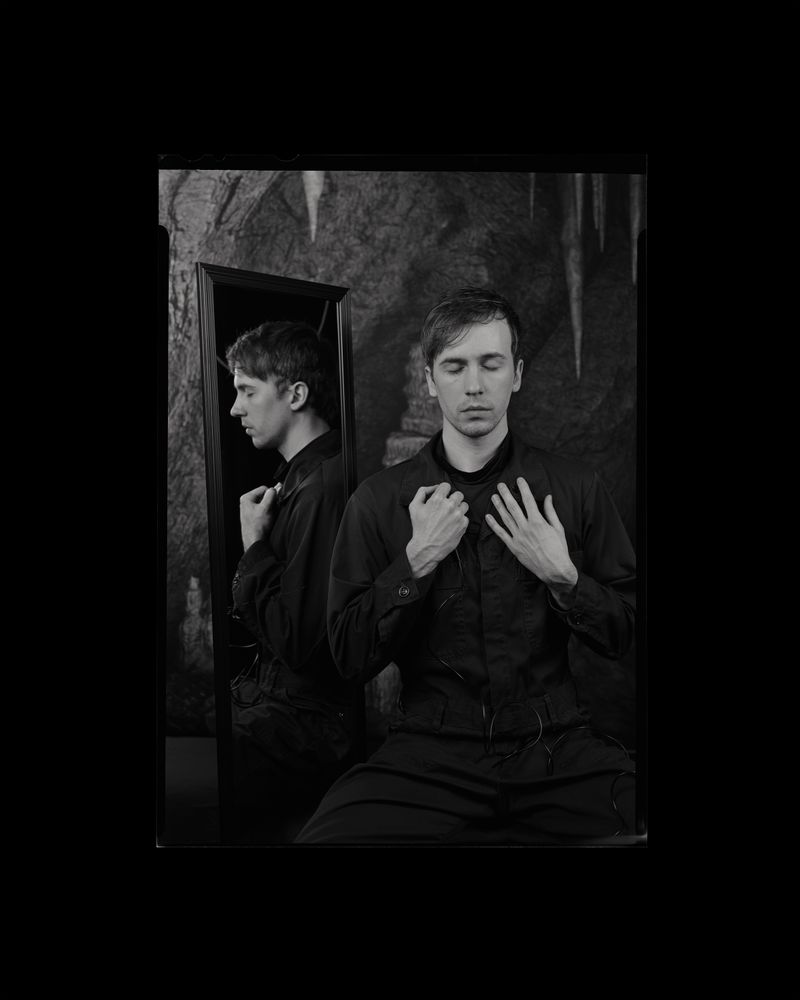 © Joshua Mokry - The Prisoner, Archival inkjet print on metallic medium, 16x20", 2025