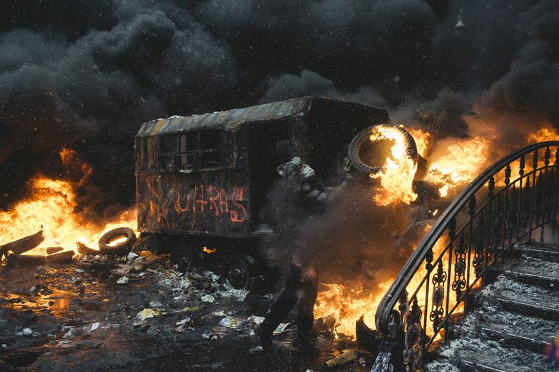 © Maxim Dondyuk - Image from the Culture of the confrontation  photography project