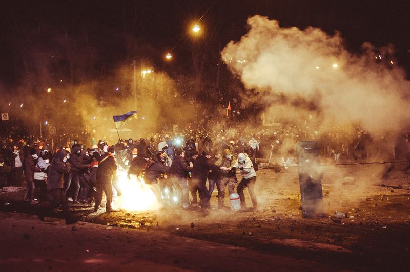 © Maxim Dondyuk - Image from the Culture of the confrontation  photography project