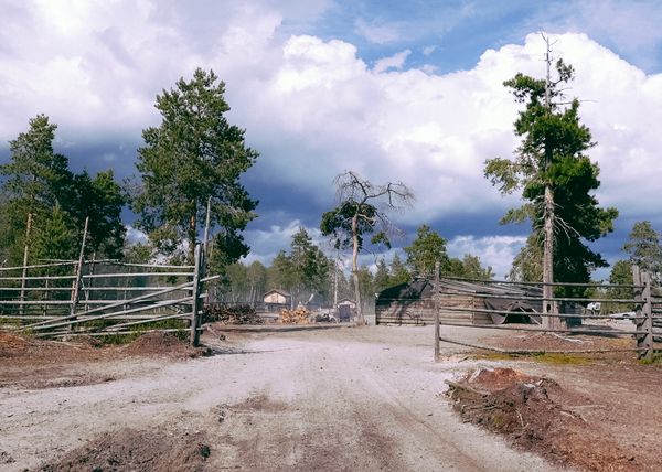 © Natasha Budantseva - The entrance to the area near Anatoly's and his family's house.
