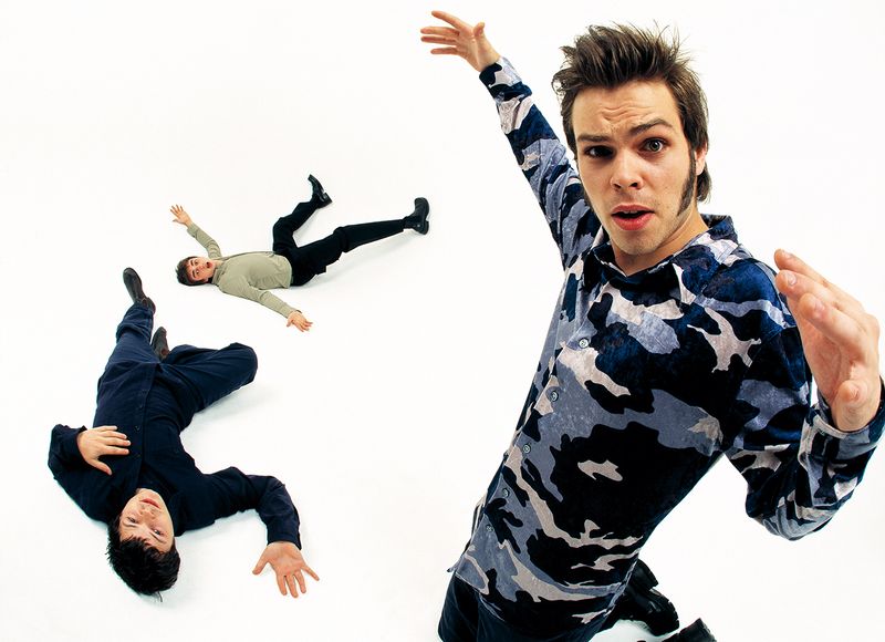 © Soulla Petrou - Supergrass 1997 London UK for Saturday Times magazine cover