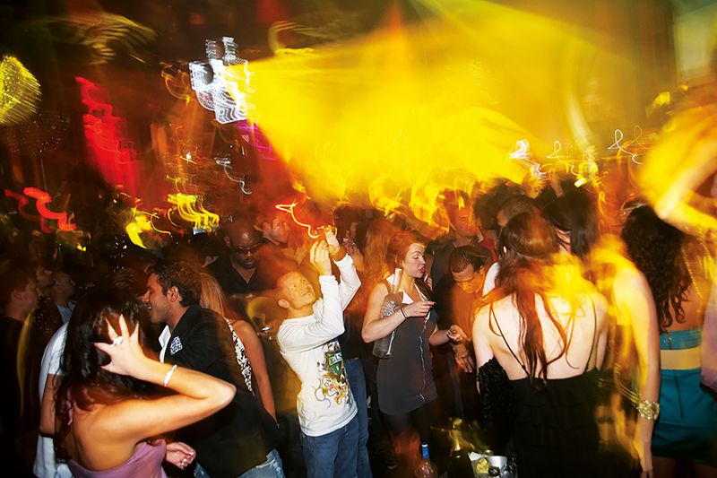 © Soulla Petrou - Party goers at Defected Records Party during WMC (Winter Music Conference) Miami, USA March 2009