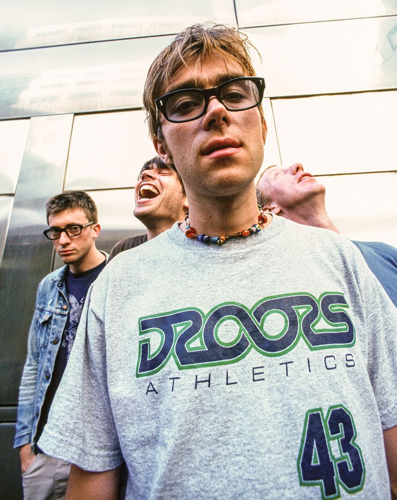 © Soulla Petrou - Blur 1997 Stockholm Sweden for the cover of The Saturday Times Magazine