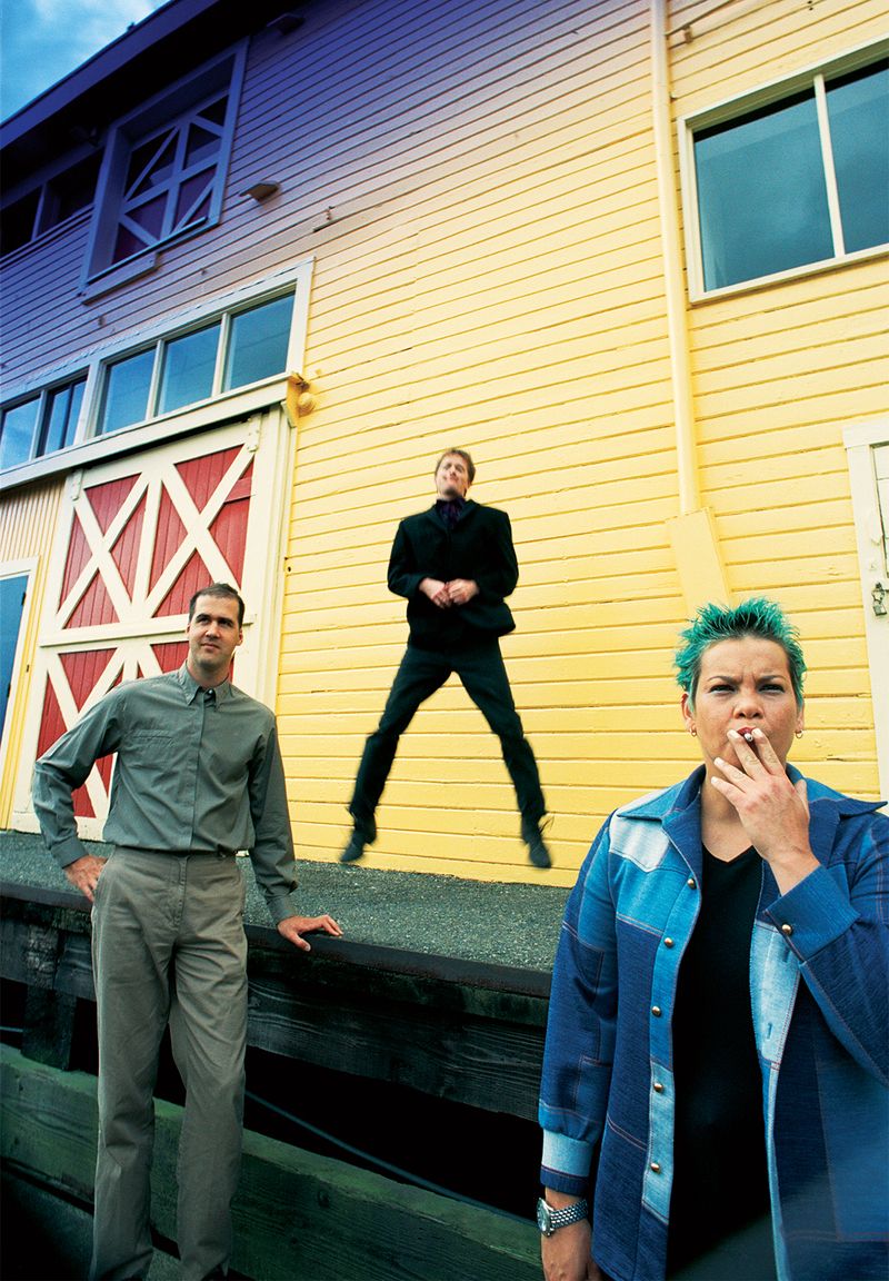 © Soulla Petrou - Krist Novoselic (former Nirvana bassist) new band Sweet 75 for Select magazine, Seattle, USA , June 1997