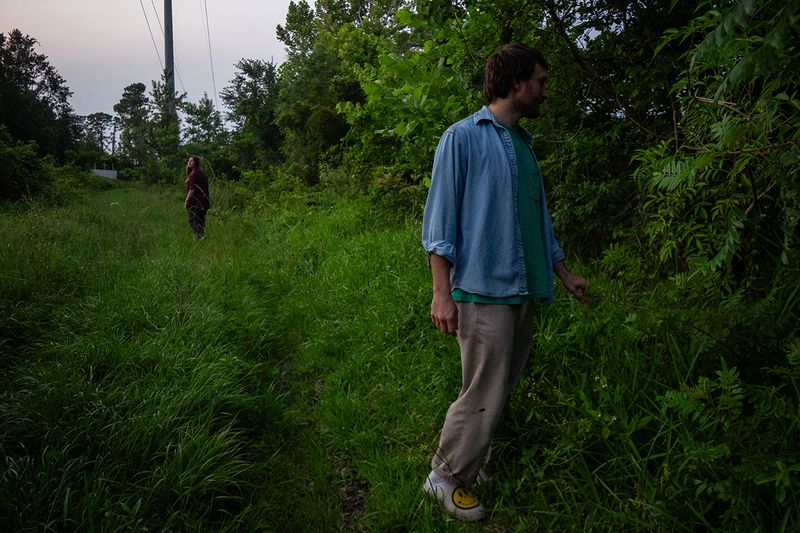 © Rachel Fleischman - Matt and Jess, St. Augustine natives, in the neighborhood Matt grew up in. (2025)