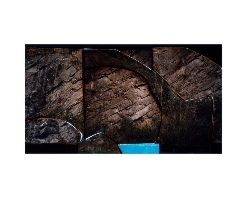 © Dafna Talmor - Untitled (FR-121212-1), 2014 C-type print made from 3 collaged negatives