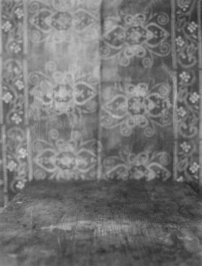 © Ruth Lauer-Manenti - Table with Indian Tapestry 11.75" x 9.5" archival pigment print